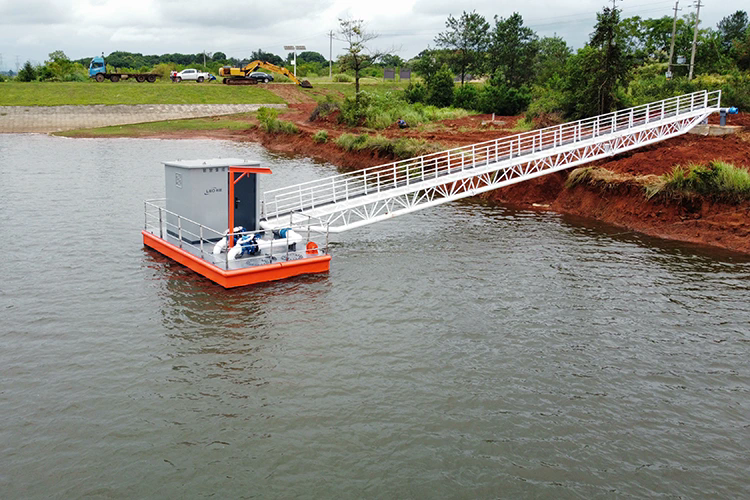 How Does an Agricultural Water Intake Floating Ship Improve Irrigation Efficiency?